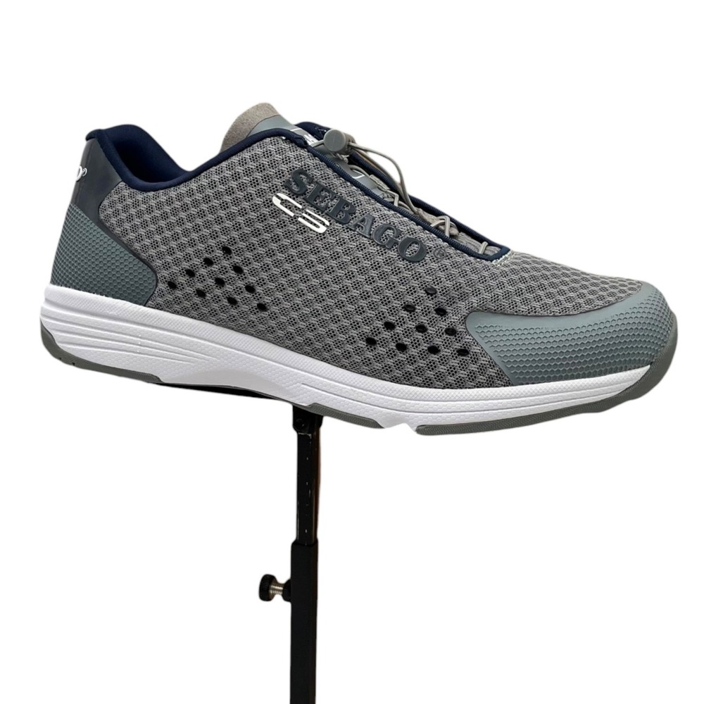 Sebago Women's Cyphon Sea Sport Sneakers Size 8 Gray Shock-absorbing Anti-slip